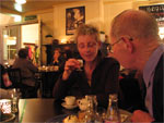Annie en Martien in restaurant 'T Oude Station