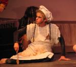 Mark, in de theatershow "Captain Bree and her Lady Pirates"